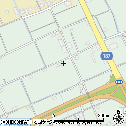 香川県坂出市加茂町甲648-4周辺の地図