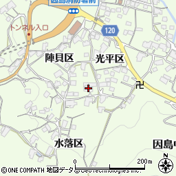 広島県尾道市因島中庄町1663周辺の地図