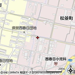 香川県高松市松並町597-1周辺の地図