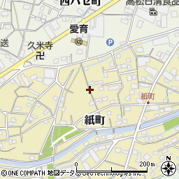 香川県高松市紙町周辺の地図