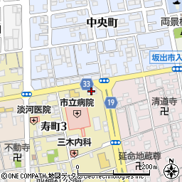 伊予銀行坂出支店周辺の地図
