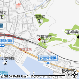 広島県東広島市安芸津町三津4021周辺の地図