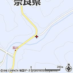 奈良県吉野郡黒滝村脇川149周辺の地図