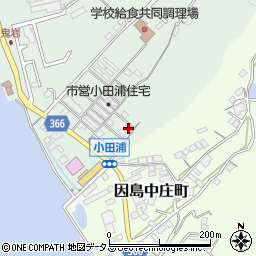 広島県尾道市因島重井町5221-5周辺の地図