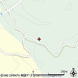 奈良県五條市西吉野町奥谷甲-52周辺の地図