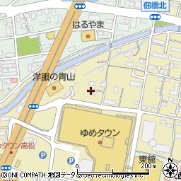 香川県高松市三条町641周辺の地図