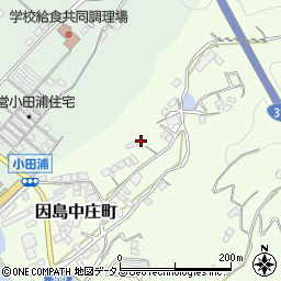 広島県尾道市因島中庄町2150周辺の地図