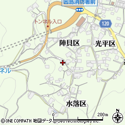 広島県尾道市因島中庄町1650周辺の地図