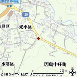 広島県尾道市因島中庄町1406周辺の地図