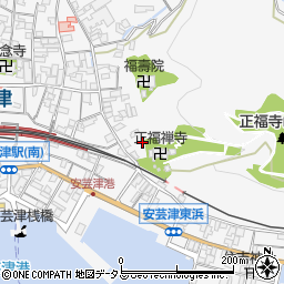 広島県東広島市安芸津町三津4022周辺の地図