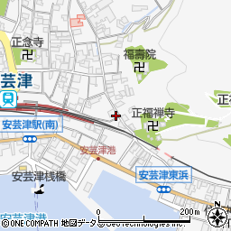 広島県東広島市安芸津町三津4109周辺の地図