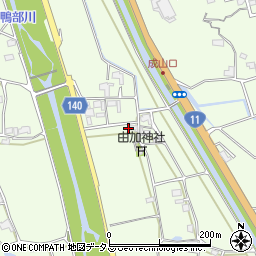 香川県さぬき市鴨部1267周辺の地図