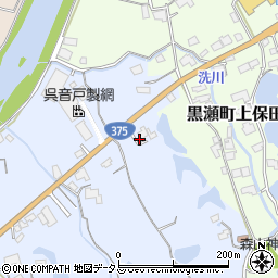 広島県東広島市黒瀬町市飯田1590周辺の地図
