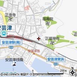 広島県東広島市安芸津町三津4111周辺の地図