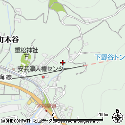 広島県東広島市安芸津町木谷3259周辺の地図