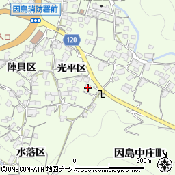 広島県尾道市因島中庄町1403周辺の地図