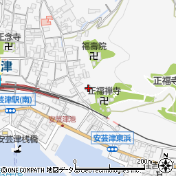 広島県東広島市安芸津町三津4028周辺の地図