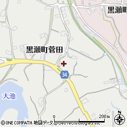 広島県東広島市黒瀬町菅田769周辺の地図