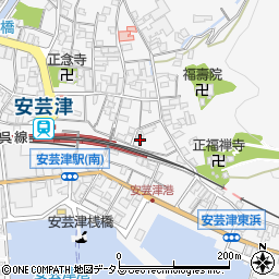 広島県東広島市安芸津町三津4180-1周辺の地図