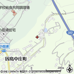 広島県尾道市因島中庄町2146-12周辺の地図