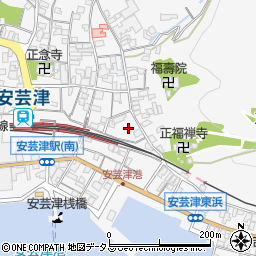 広島県東広島市安芸津町三津4127周辺の地図