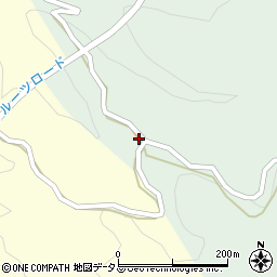 奈良県五條市西吉野町奥谷40周辺の地図