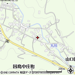 広島県尾道市因島中庄町山口区1248周辺の地図