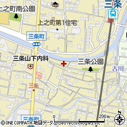 香川県高松市三条町457-4周辺の地図