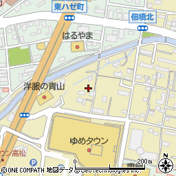 香川県高松市三条町637-1周辺の地図