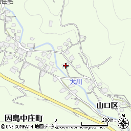 広島県尾道市因島中庄町山口区1260周辺の地図