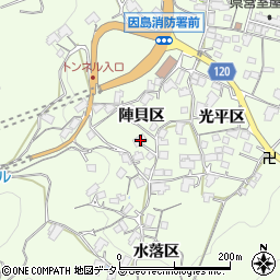 広島県尾道市因島中庄町1656周辺の地図