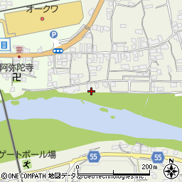 和歌山県橋本市隅田町河瀬172周辺の地図