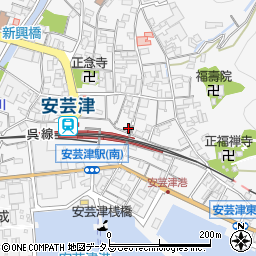 広島県東広島市安芸津町三津4188周辺の地図