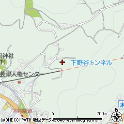 広島県東広島市安芸津町木谷1198周辺の地図