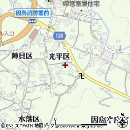 広島県尾道市因島中庄町1389周辺の地図