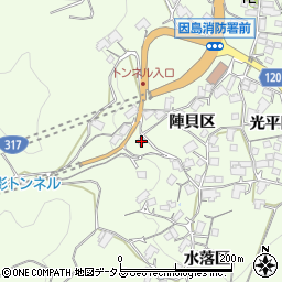 広島県尾道市因島中庄町1726周辺の地図