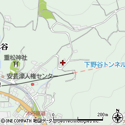 広島県東広島市安芸津町木谷3316周辺の地図