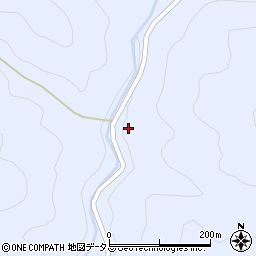 奈良県吉野郡黒滝村粟飯谷63周辺の地図