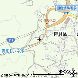 広島県尾道市因島中庄町1731周辺の地図
