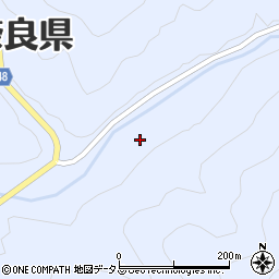 奈良県吉野郡黒滝村脇川238周辺の地図