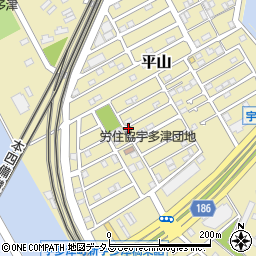 香川県綾歌郡宇多津町大橋周辺の地図