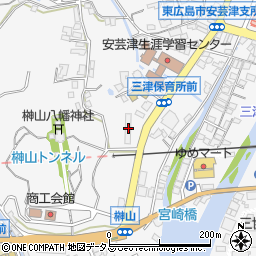 広島県東広島市安芸津町三津5540周辺の地図