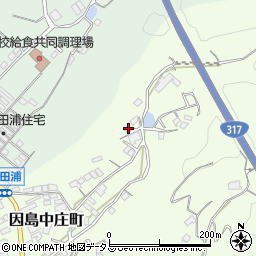 広島県尾道市因島中庄町2145周辺の地図