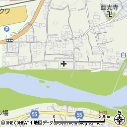 和歌山県橋本市隅田町河瀬128周辺の地図