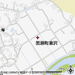 広島県東広島市黒瀬町兼沢周辺の地図