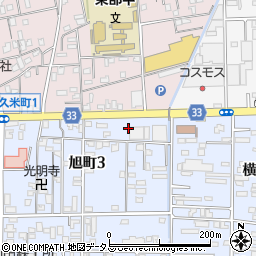 香川県坂出市旭町3丁目7周辺の地図