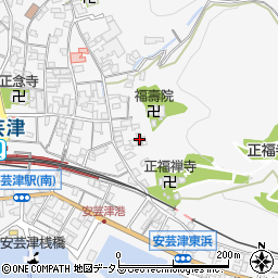 広島県東広島市安芸津町三津4137-5周辺の地図