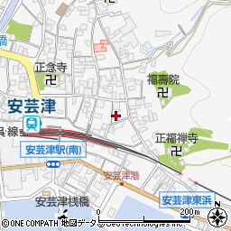 広島県東広島市安芸津町三津4183周辺の地図