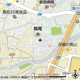 株式会社菱和　高松営業所周辺の地図