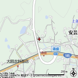 広島県東広島市安芸津町木谷233周辺の地図